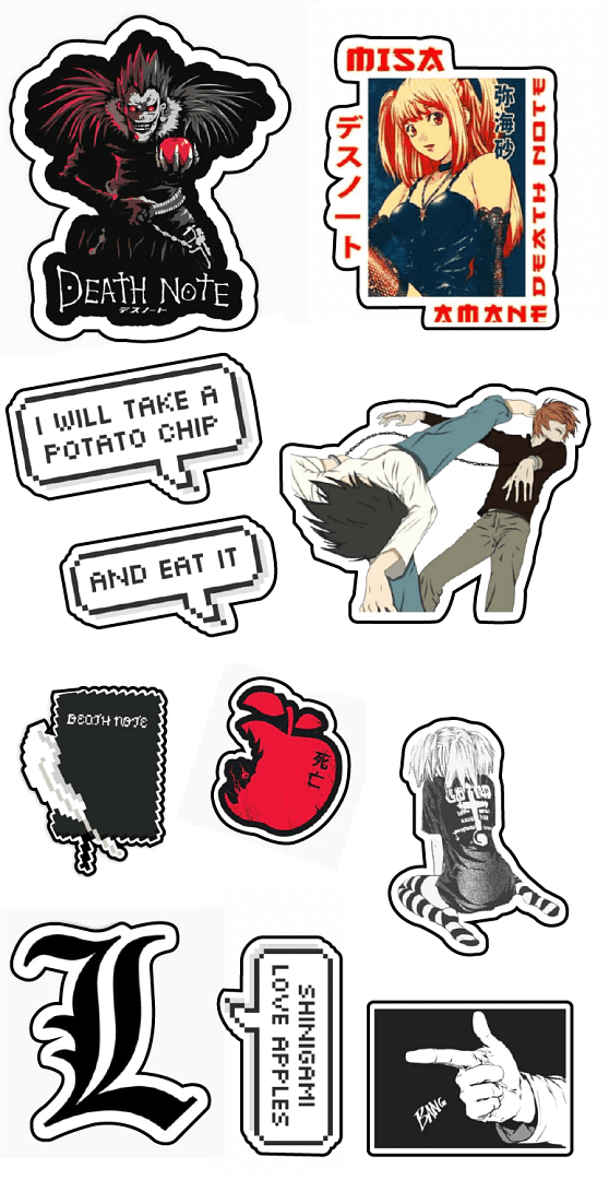 Death Note - Mobile Sticker