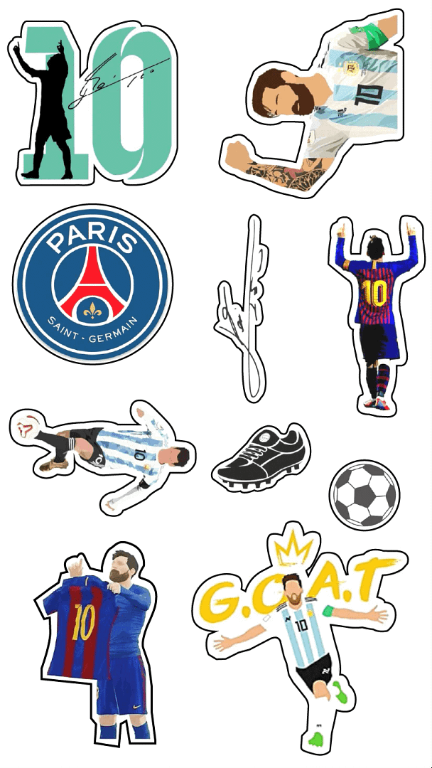 Lionel Messi - Mobile Sticker