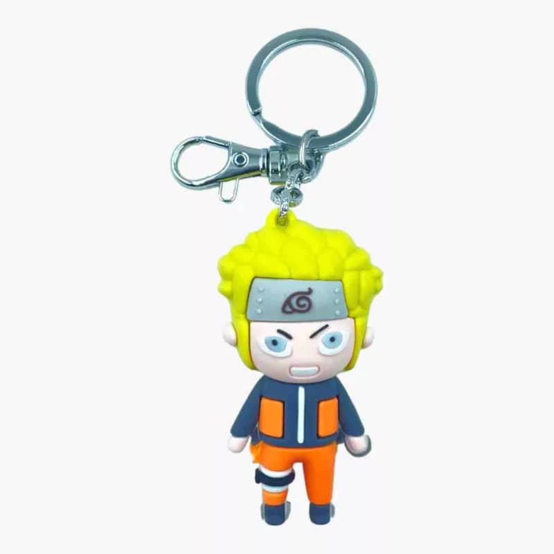 3D Naruto Keychain (Soft Rubber)