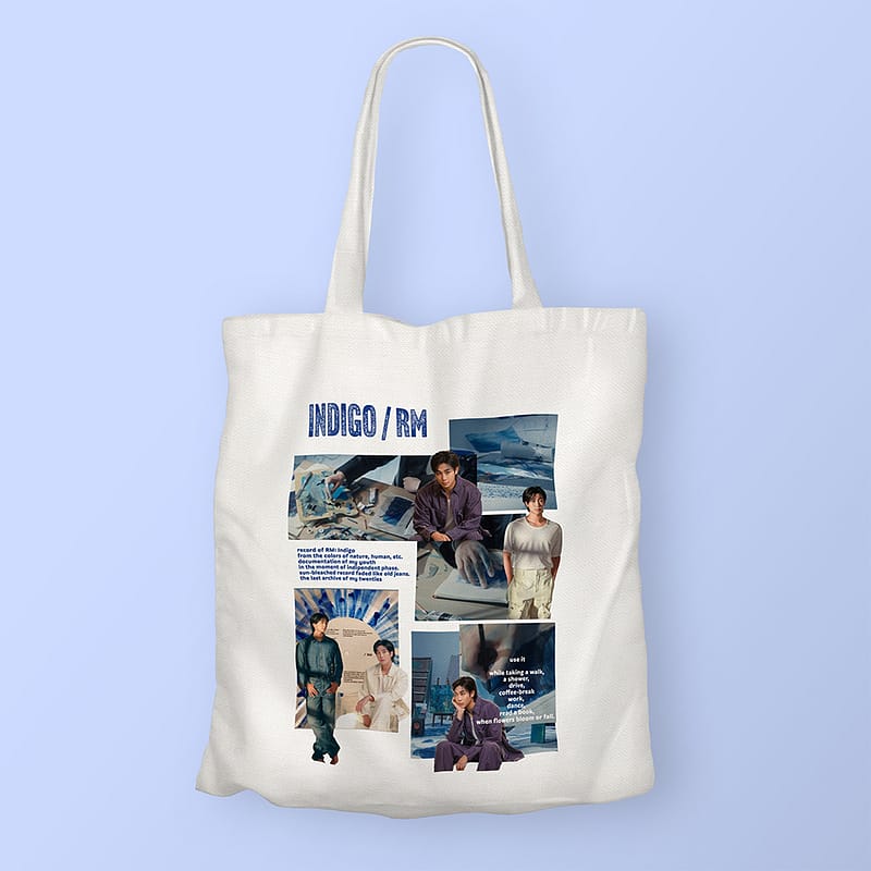Indigo/RM - Tote Bag